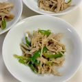 CHISA☆ごはん♪'s cooksnap of when they made ピーマンとえのきの胡麻和え.