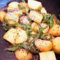 w_mシュウマイ's cooksnap of when they made じゃがいもとピーマンのごま和え.