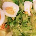 こずっぺ's cooksnap of when they made ゆで卵とレタスのサラダ.
