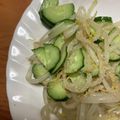 ちゃぎー's cooksnap of when they made もやしきゅうりナムル.