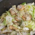 マダムカフェ♡'s cooksnap of when they made ホタテとキャベツのバター醤油炒め.
