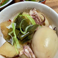 kohauni's cooksnap of when they made 簡単煮物！イカ大根＋卵＋旬の野菜も加えて.