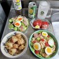 ebipeco's cooksnap of when they made 串天ぷら ～モッツァレラの生ハム巻き.