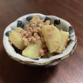 四児のハハ's cooksnap of when they made 長芋と鶏ミンチ煮.