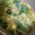 ムーちゃみ☆'s cooksnap of when they made レタスと卵のスープ.