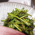 etsukoooo's cooksnap of when they made ☆クレソンと海苔の佃煮の和え物.