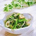 Satoco❋'s cooksnap of when they made 春菊とちくわのごま和え.