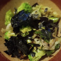 inLondon's cooksnap of when they made キャベツブロッコリー韓国海苔あえ(簡単).