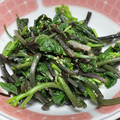 QPはにー's cooksnap of when they made もみじがさ＊塩昆布和え.
