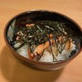ワンワンみーたん's cooksnap of when they made サーモンの炙り丼.