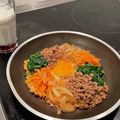 Ame太郎's cooksnap of when they made フライパンで簡単！石焼きビビンバ.