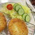 ☆はなちゃん☆☆'s cooksnap of when they made 輪切りの胡瓜を並べたら青虫みたい？.