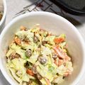 ☆yopipi's cooksnap of when they made 混ぜるだけ～☆キャベツの納豆サラダ。.