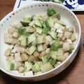 ういき☆彡's cooksnap of when they made 大根とアボカドの　サイコロサラダ.