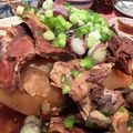 akisann's cooksnap of when they made 骨まで頂く！圧力鍋でハマチのアラ煮♪.
