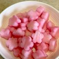 あい♪らんど's cooksnap of when they made ゆかりで染めるピンクの大根*お弁当にも.