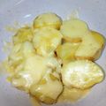 クックJOEさん's cooksnap of when they made 新じゃが小芋のレンチンチーズ.
