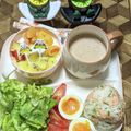 ゆけり３兄弟's cooksnap of when they made 鮭と大葉のさわやかおにぎり.