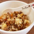 ちーやんのかかぁ's cooksnap of when they made 一歳離乳食完了期　大好き！納豆チャーハン.