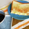 としおやじ's cooksnap of when they made アレンジ 食パン ちょっとリッチ 朝食.