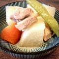 ゴウサン's cooksnap of when they made 鶏肉と大根の白だし煮.