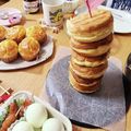ゆかりんご117♪'s cooksnap of when they made 生クリームでふわふわ･パンケーキ^^.