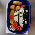 とーぼー's cooksnap of when they made 簡単☆可愛い♪キャラ弁☆パトカー弁当☆.