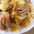 ＊まゆこちゃん＊'s cooksnap of when they made もやしと豚バラ肉のポン酢炒め.