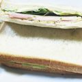 hiroccyo's cooksnap of when they made レタスとハムとチーズのサンドイッチ.