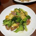 amjkao's cooksnap of when they made ウィンナーとブロッコリーの中華炒め.