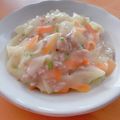 ☆３匹の子ぶた☆'s cooksnap of when they made ひき肉とピーラー大根のクリーム煮.
