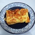 クック3N0VKO☆'s cooksnap of when they made おつまみにも♪　味噌入りたまご焼き.