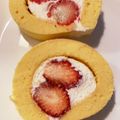 ☆ドキンちゃん☆”'s cooksnap of when they made 簡単★基本のミルクシフォンロールケーキ.