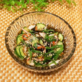なつき☆ミ's cooksnap of when they made 混ぜるだけ！ちくわともずくの酢の物☆.