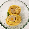 sato3★'s cooksnap of when they made お弁当に☆チーカマ巻卵焼き.
