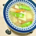 ふたごゆき's cooksnap of when they made キヌサヤとジャガイモのお味噌汁【動画】.