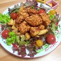 ぽろっとＱちゃん's cooksnap of when they made 鶏胸肉の唐揚げ　水溶き小麦粉の衣.