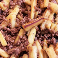 くろmam's cooksnap of when they made さつまいもとひき肉の生姜醤油炒め.