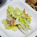 にこぱん☻'s cooksnap of when they made キャベツ✿ちくわの胡麻マヨ和え♡.