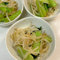 CHISA☆ごはん♪'s cooksnap of when they made もやしと小松菜のごま和え【作り置き】.