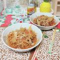 sakuraロゼット's cooksnap of when they made 白菜♡スープの切り方‪(ᴗ͈ˬᴗ͈)ஐ.