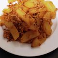 にぼしやきそば's cooksnap of when they made 冷めても美味！ジャガイモ挽肉のカレー炒め.