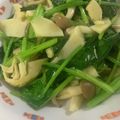 しーさつまま's cooksnap of when they made 簡単！筍とほうれん草のペペロンチーノ風.