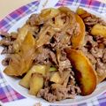 ソメノ's cooksnap of when they made 牛肉とじゃがいもの甘辛炒め(ヨシケイ).