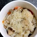 みっきちっちゃん's cooksnap of when they made 炊飯器で　具たくさんな鶏ごぼうおこわ.