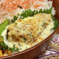mii♡a's cooksnap of when they made 卵不使用！鮭のタルタル風マヨ焼き.
