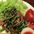 こつゆ514's cooksnap of when they made ベーコンと豆苗のニンニク炒め♪.