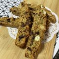まろまろん♡'s cooksnap of when they made 簡単！チョコ&コーヒービスコッティ.