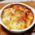 MIZU14's cooksnap of when they made コロッケリメイク♡トマトグラタン.