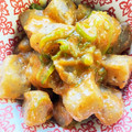 ×ハチ×'s cooksnap of when they made 蒟蒻の甘辛炒め煮.